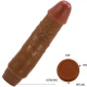 VIBRATOR REALIST, 19.5 CM, MULATTO
