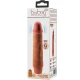 VIBRATOR REALIST, 19.5 CM, MULATTO