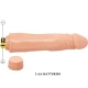 Vibrator tip dildo realist, 21 cm, Flesh