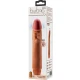 VIBRATOR REALIST, 24 CM, MULATTO