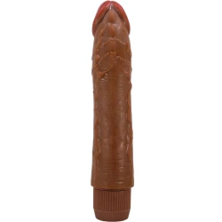 VIBRATOR REALIST, 24 CM, MULATTO