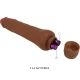 VIBRATOR REALIST 25 CM MULATTO - BAILE