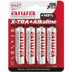 Baterii Tip AAA Alkaline LR03, Blister 4