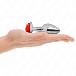 Plug anal, Roz roșu, M