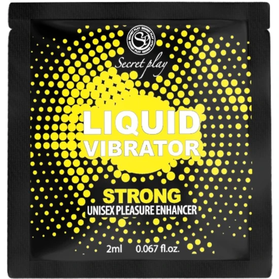 Vibrator lichid cu doză unică, Strong, 2 ml
