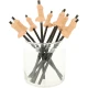 Dildo Bag Of 10 Penis Straws, Natural, Bej