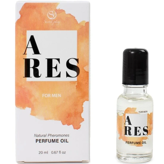 Parfum natural cu feromoni în ulei, Ares, pentru bărbați, 20 ml