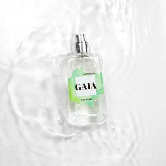 Parfum cu feromoni, Gaia Natural, Spray, Roz, 50 ml
