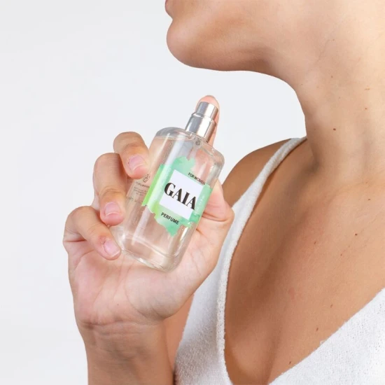 Parfum cu feromoni, Gaia Natural, Spray, Roz, 50 ml