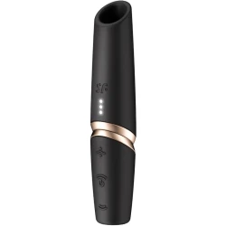 Stimulator clitoris Tip Wave, Negru / Auriu