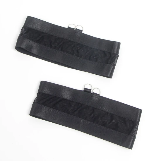 Set Sutien Bondage - Decupat, Negru, S/M