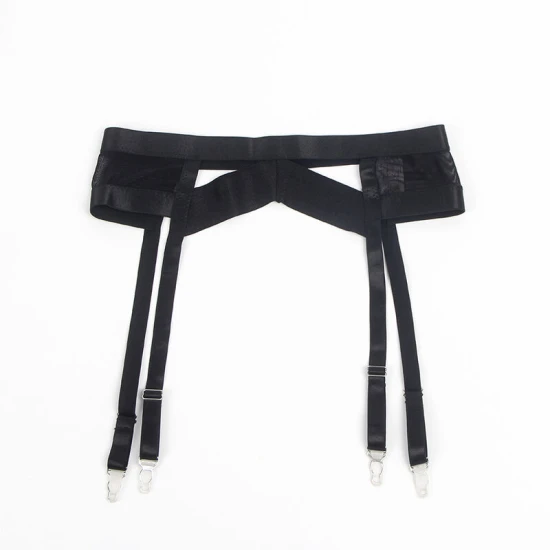 Set Sutien Bondage - Decupat, Negru, S/M