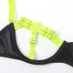 SUBBLIME - Set sutien cu detalii la gât și la picioare, Verde fluorescent, S/M