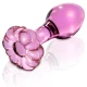 Stimulator de Cristal Elegant Negru pentru Plăceri Explozive