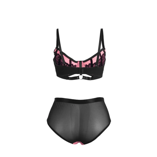 SUBBLIME - Set lenjerie Tip Produs Model, Roz