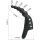 Vibrator tip deget , 10 moduri vibrație, Negru
