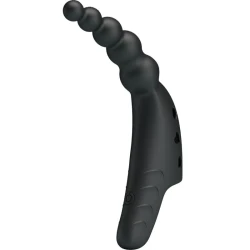 Vibrator tip deget , 10 moduri vibrație, Negru