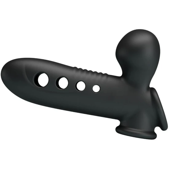 Mâneca pentru penis cu airbag, Negru