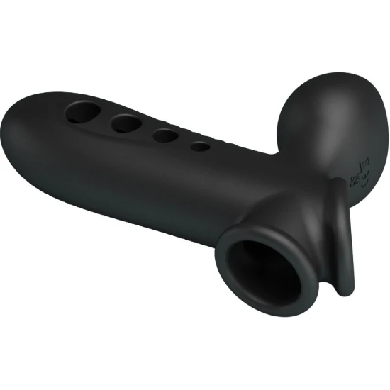 Mâneca pentru penis cu airbag, Negru
