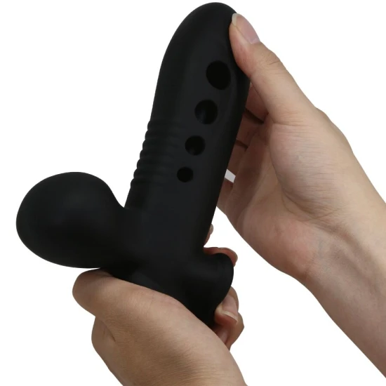 Mâneca pentru penis cu airbag, Negru
