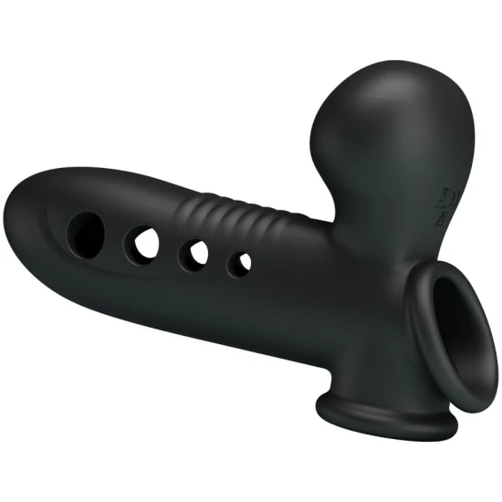 Mâneca pentru penis cu airbag, Negru