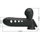 Mâneca pentru penis cu airbag, Negru