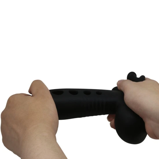Mâneca pentru penis cu airbag, Negru