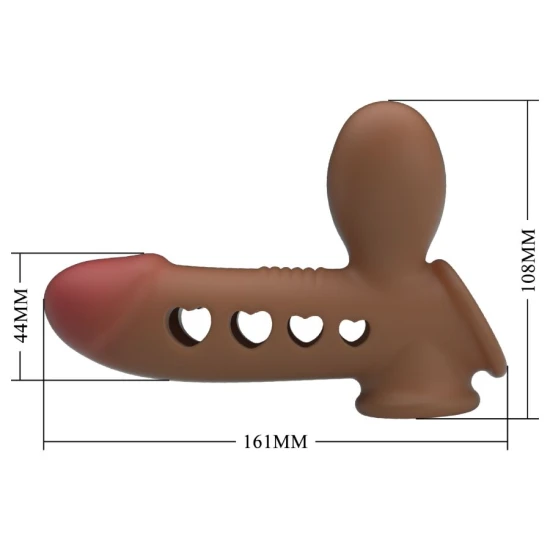 Mâneacă penis cu airbag, Silicon