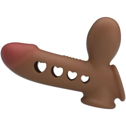 Mâneacă penis cu airbag, Silicon