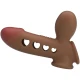 Mâneacă penis cu airbag, Silicon
