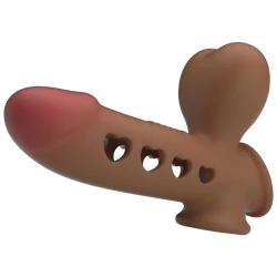 Mâneacă penis cu airbag, Silicon