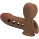 Mâneacă penis cu airbag, Silicon