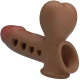 Mâneacă penis cu airbag, Silicon