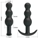 Vibrator Anal - 10 Vibrații, Negru, Mărime Unică