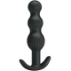 Vibrator Anal - 10 Vibrații, Negru, Mărime Unică