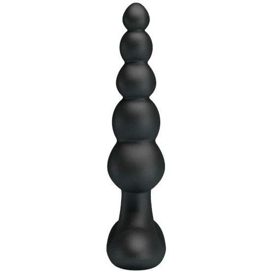 Vibrator anal tip plug, 10 moduri de vibrație, Negru