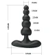 Vibrator anal tip plug, 10 moduri de vibrație, Negru