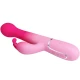 Vibrator iepuraș 3 în 1 multifuncțional, Roz