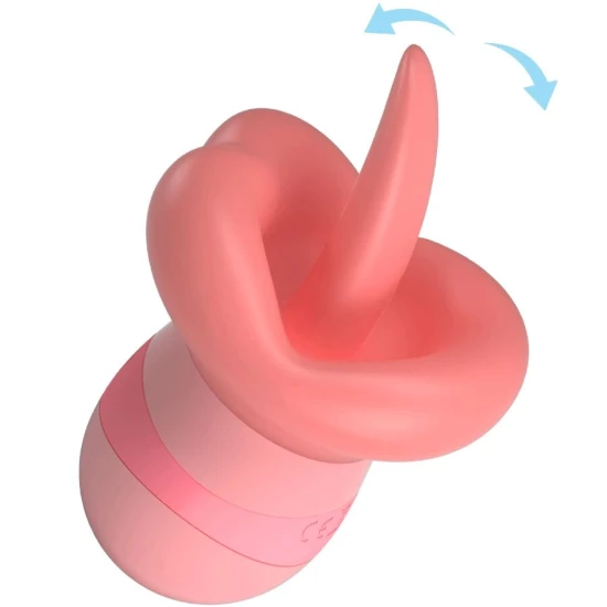 Stimulator Kylee - 10 Vibrații, Nude Pink, BI-300089