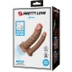 Dublu dildo vibrator realist, Natural Mulatto