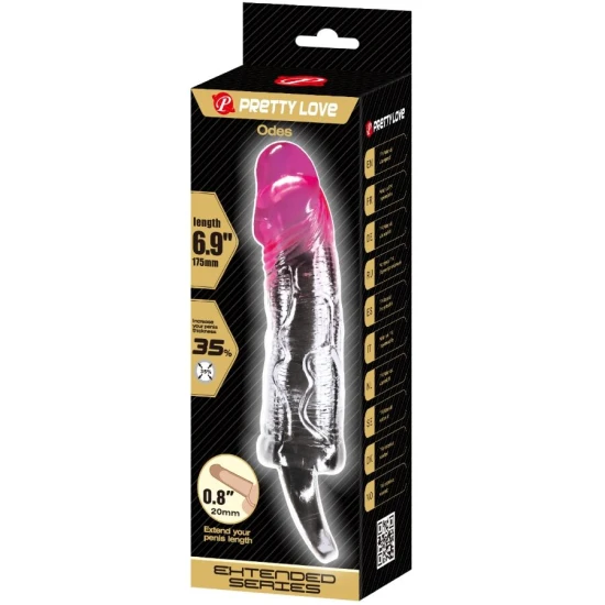 Manșon realist pentru penis, Roz