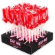 Lollipop Penis Căpșuni - 40 Bucăți, Roșu, Unică Mărime