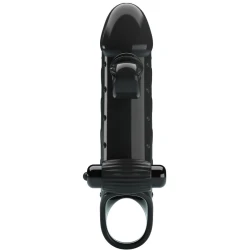 Husă penis vibrator, Negru
