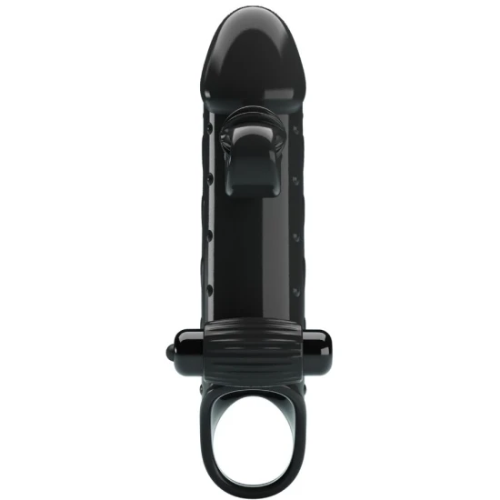 Husă penis vibrator, Negru
