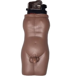 Aparat de aprindere tip brichetă, model BODY MAN, mulat