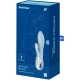 Vibrator iepure cu pompă de aer, albastru