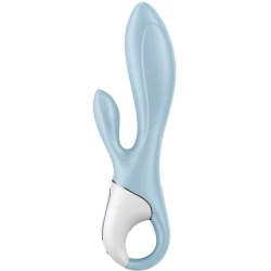 Vibrator iepure cu pompă de aer, albastru