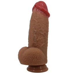 DILDO ULTRA REALISTIC, 22 CM, Roz