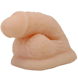DILDO ULTRA REALIST ȘI ELASTIC, 10 CM, NATURAL