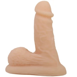DILDO ULTRA REALIST ȘI ELASTIC, 10 CM, NATURAL